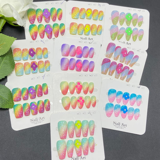 Fashionable hand-molded multi-color wearable armor